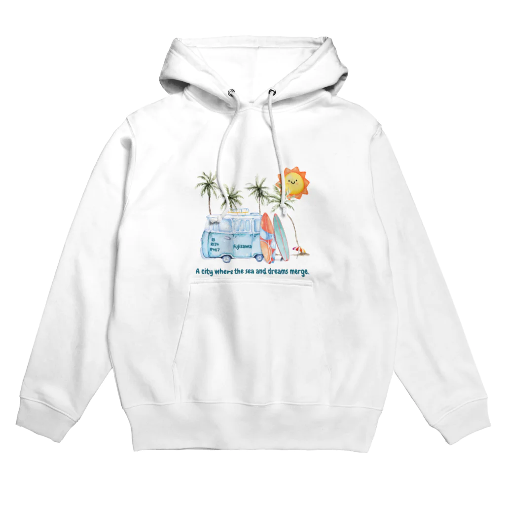 CyberArmadilloの湘南アイテム Hoodie