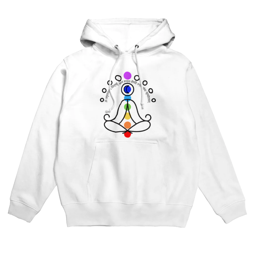 CyberArmadilloの月のガヤトリマントラ Hoodie