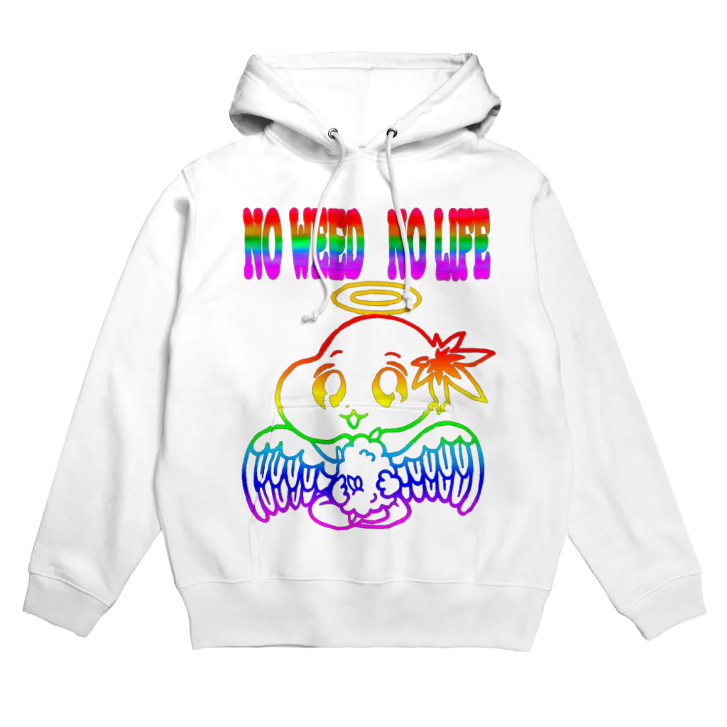 超ゴッドオブグッズ屋さん👼のNO WEED NO LIFE🌈 Hoodie