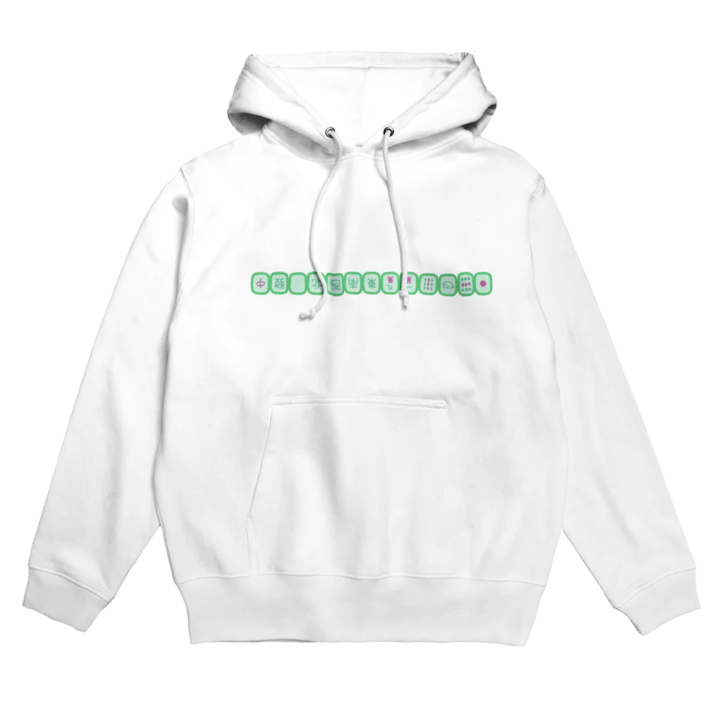 翠笑宴のさかさま国士無双ちゃん Hoodie