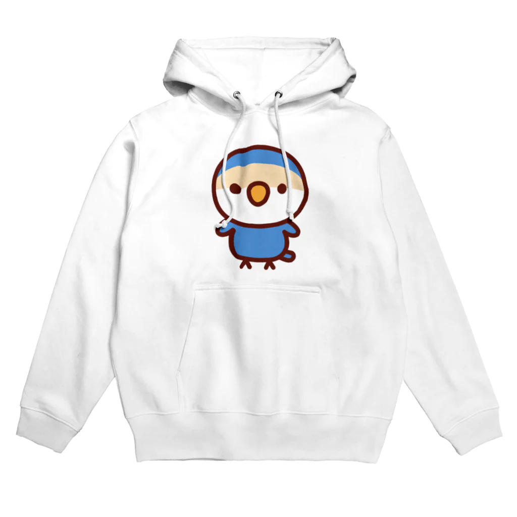 いんこ屋堂のコザクラインコ（バイオレットチェリー） Hoodie