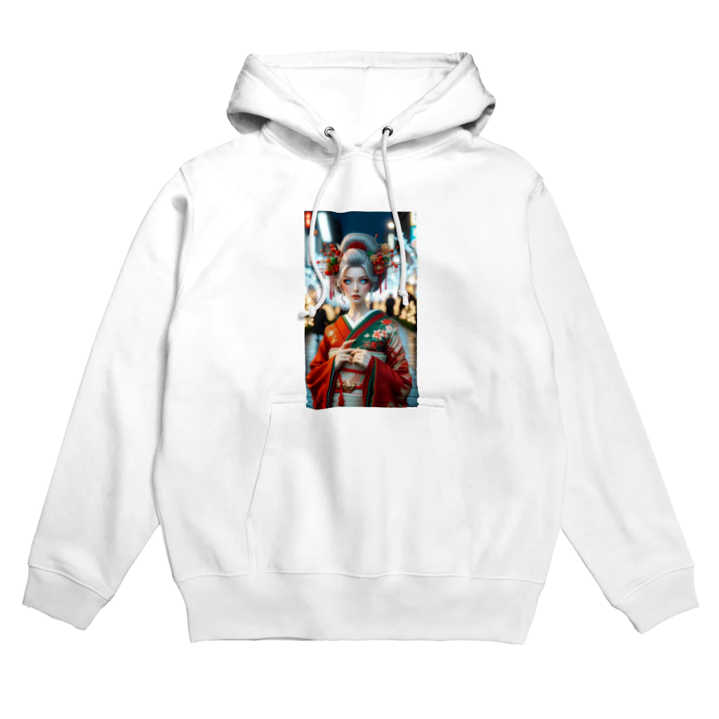 Modern Masteryの和洋折衷クリスマス Hoodie