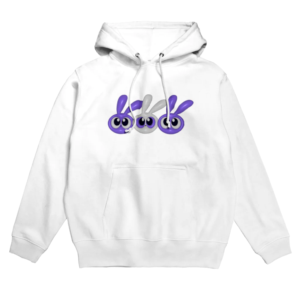 ８９６のぷくぷくラビッツ Hoodie