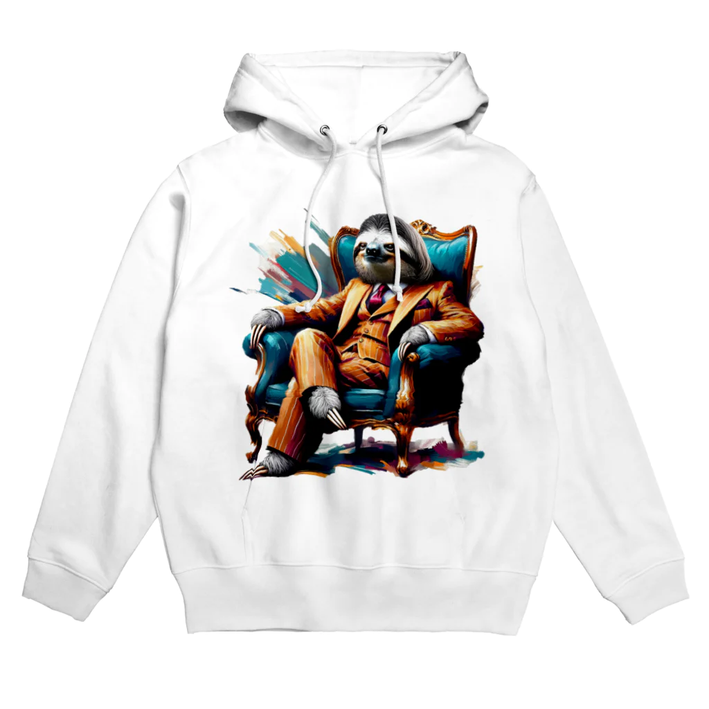 niko&PANDA shopのビジネスナマケモノ Hoodie