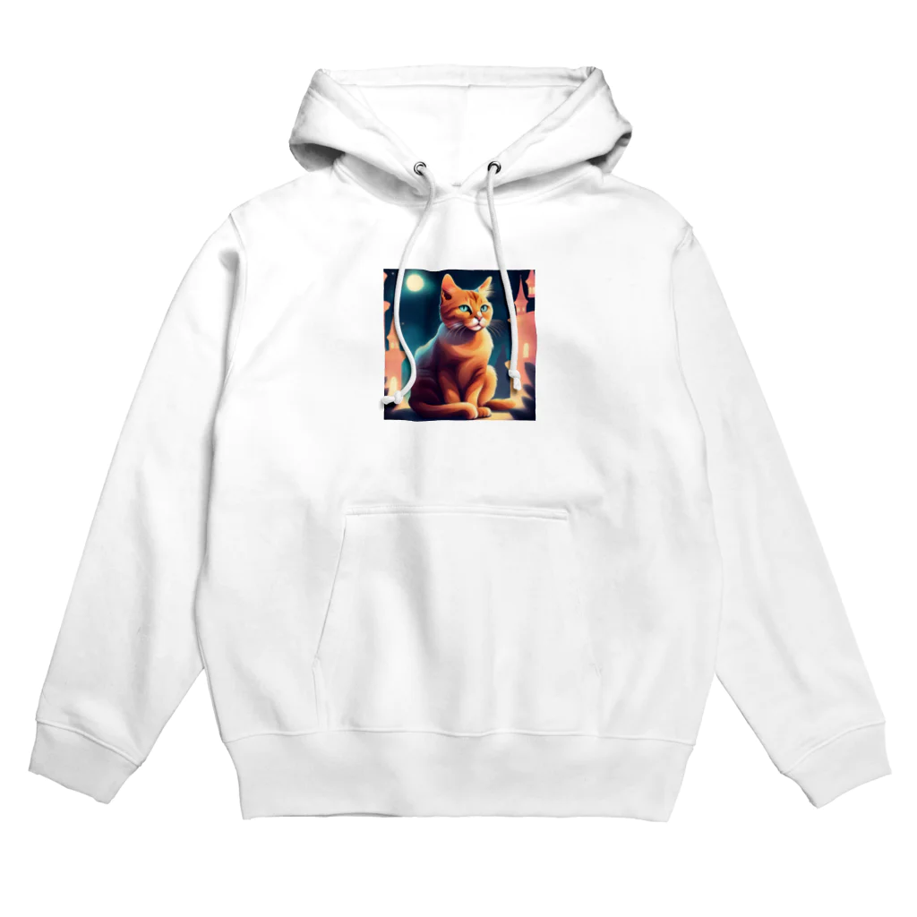 genki121227の猫のイラストグッズ Hoodie