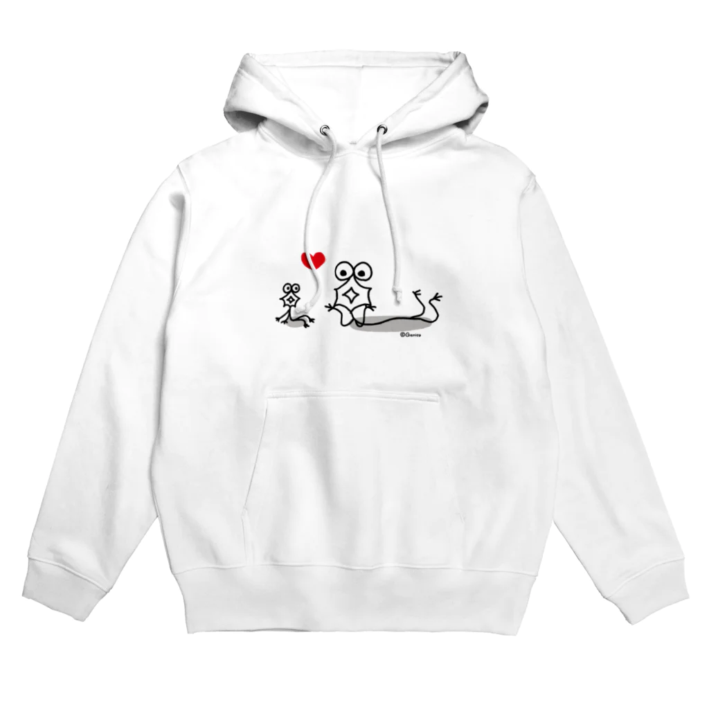 がに子のニューロ・フラワーズ Hoodie