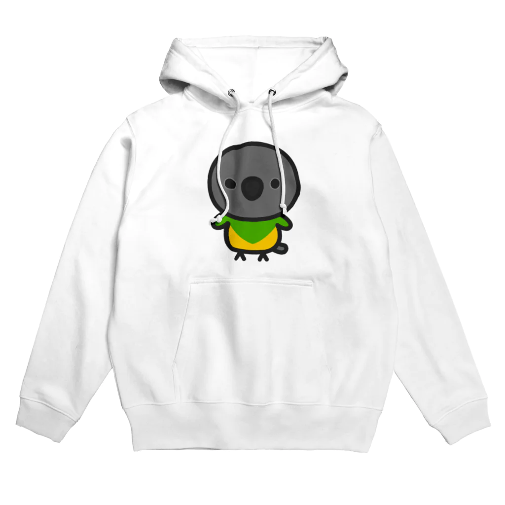 いんこ屋堂のネズミガシラハネナガインコ Hoodie