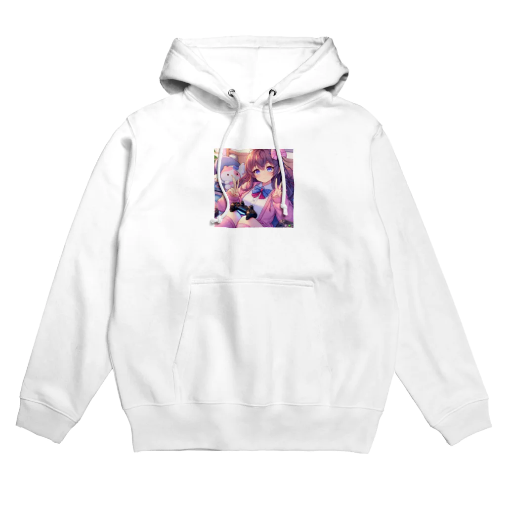 luckyTigerのゲーム女子 Hoodie