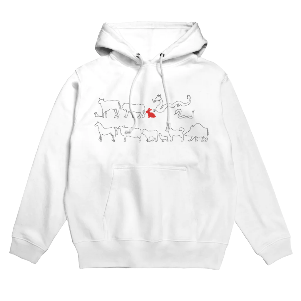 蛇口〆太のお店の十二支（卯） Hoodie