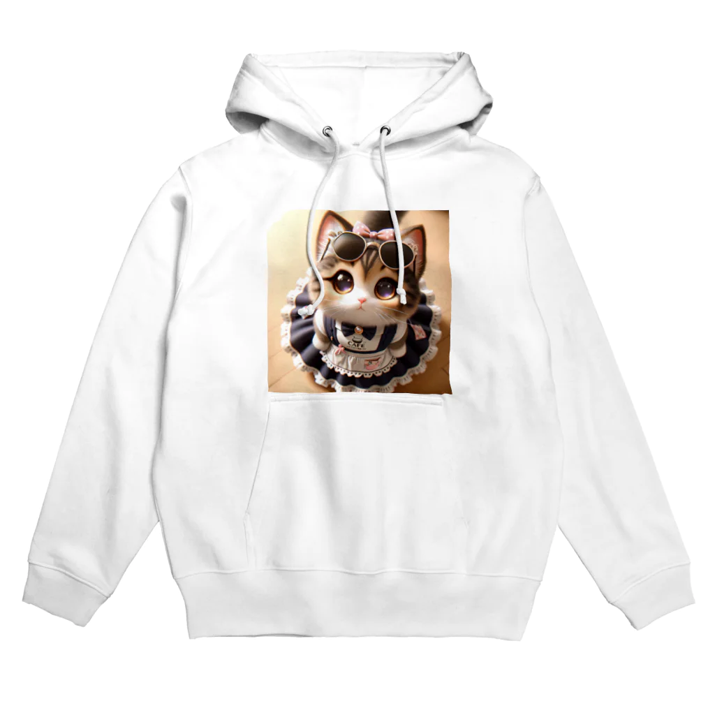 meow-sunniesのメイド・イン・ミャウ Hoodie