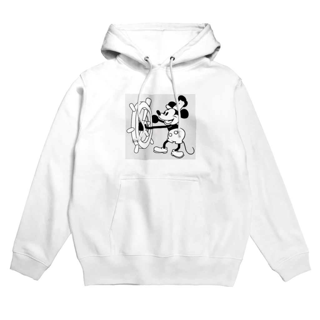 パブリックドメイン：蒸気船ウィリーのネズミの蒸気船ウィリーのネズミ Hoodie