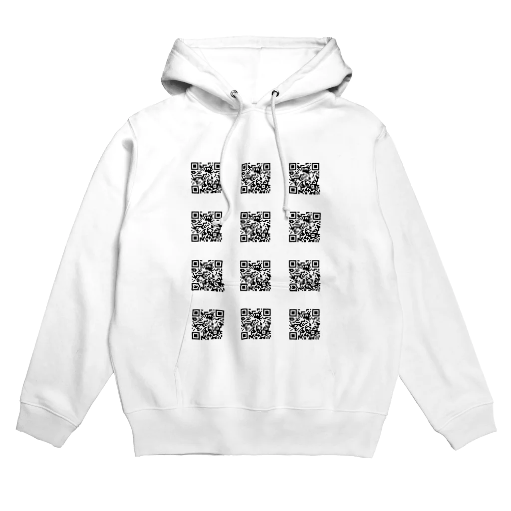 未来面白デザイン屋の和ノ國デザインＱＲコード Hoodie