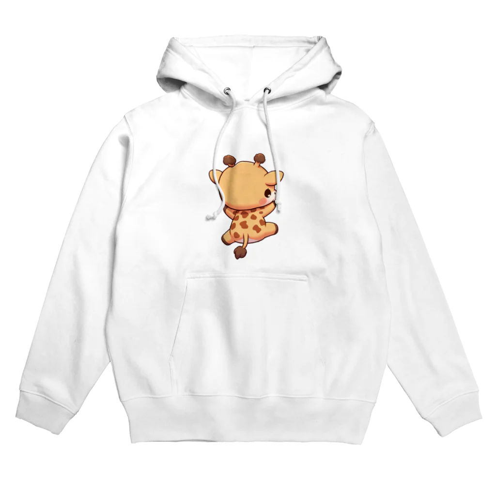 ゆづるの首を使わないキリン Hoodie