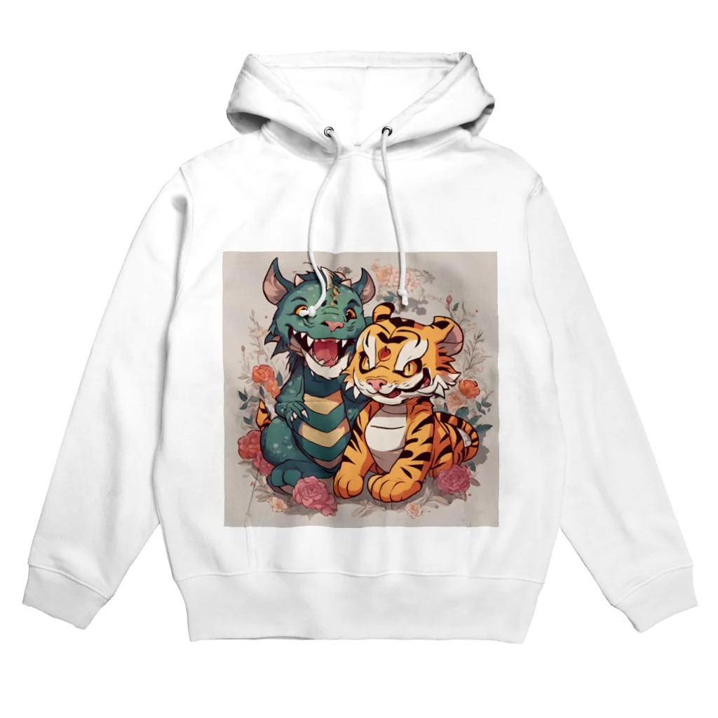 enryuu'sCLUBのPrettywithタイガー＆ドラゴン Hoodie