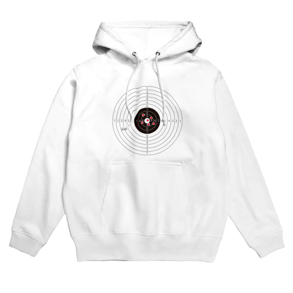 kimchinの射撃のターゲットの弾痕 Hoodie