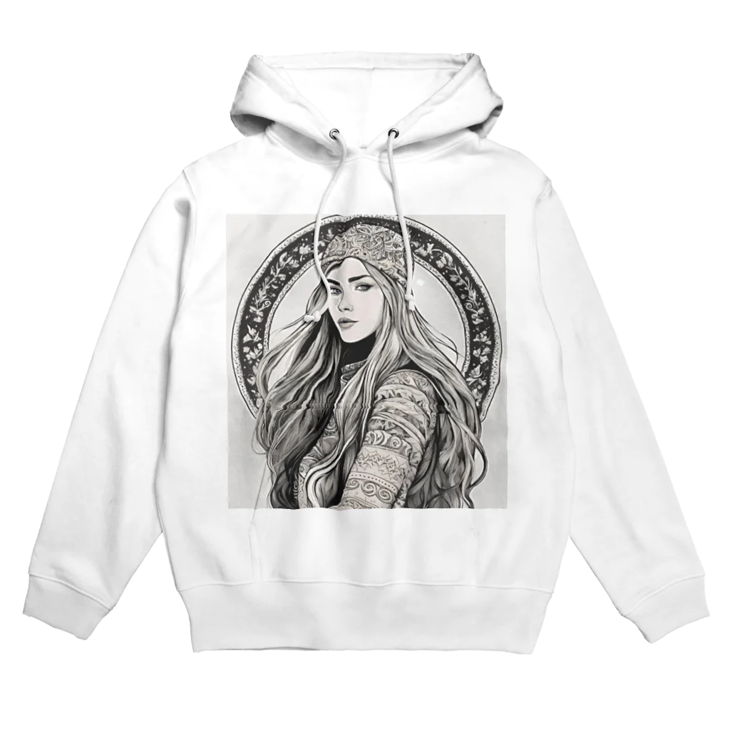 Olivi　Styleの北欧スタイルイラスト Hoodie