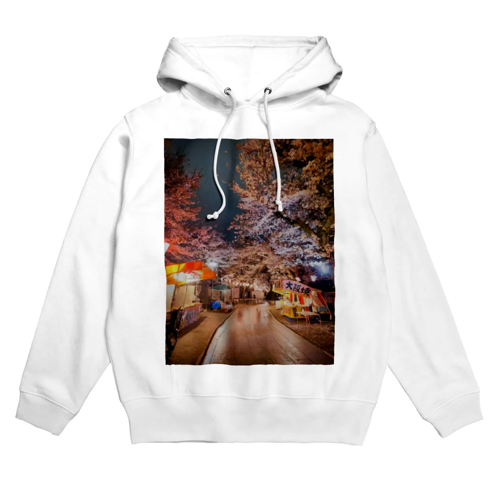 hot_calpisの夜桜 Hoodie