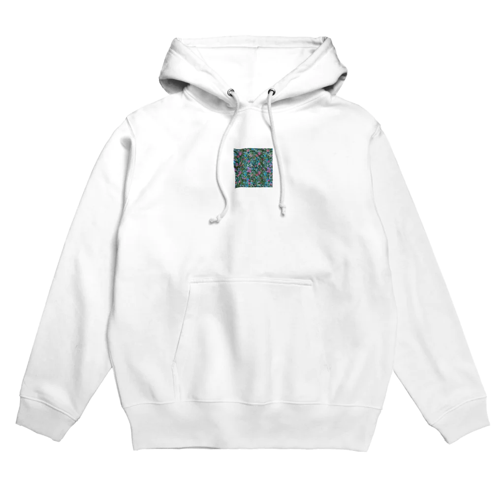 okura-hのおばあちゃんの柄シャツ Hoodie