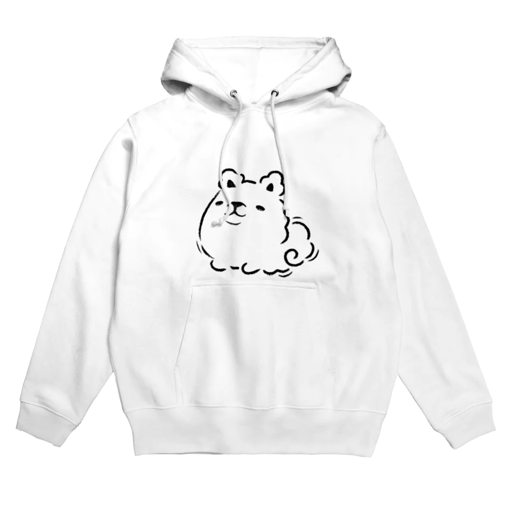 UWAMIのアニマルショップのふんわり犬 Hoodie