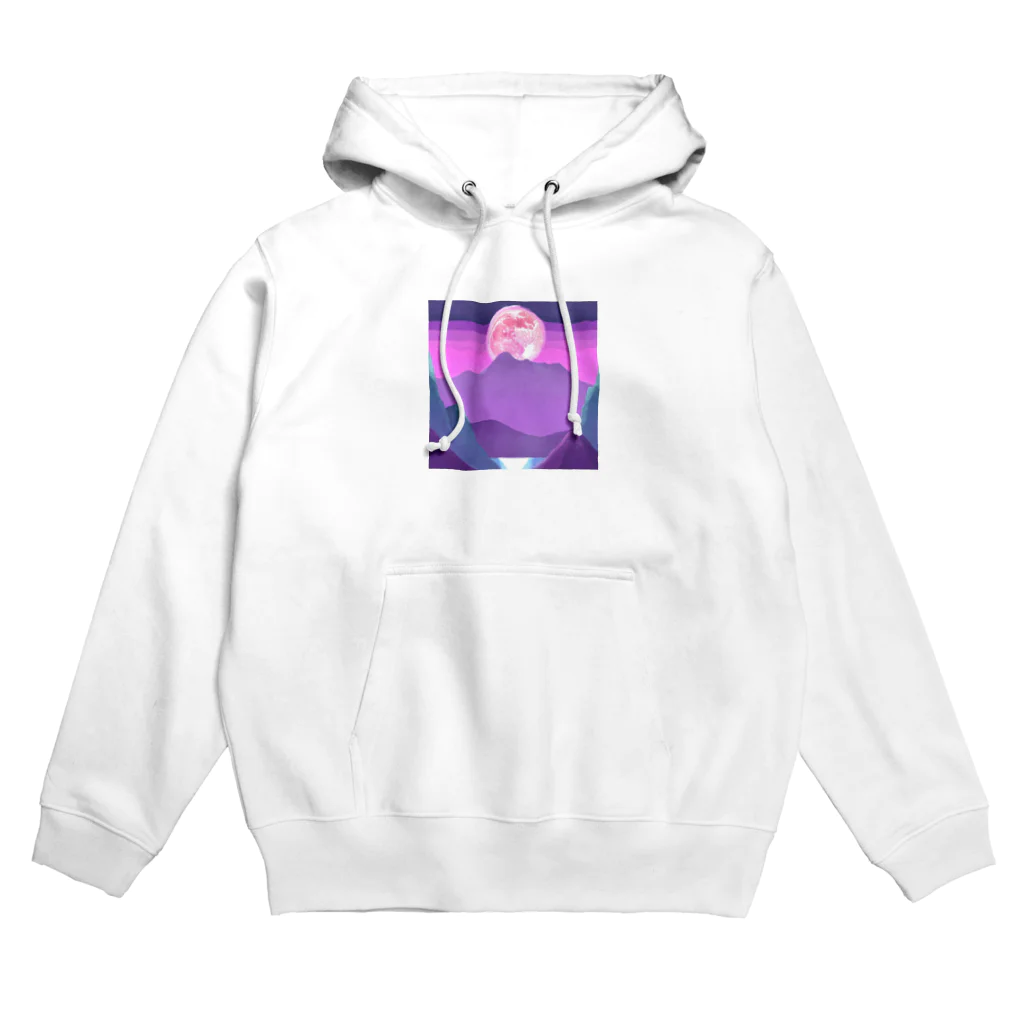 88_Aの満月の光 Hoodie