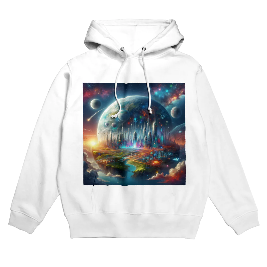 bottaの近未来な惑星 Hoodie