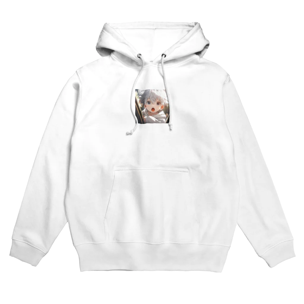 ∬ちゃむまちゃ∬(正月SP荒野の光)のまちゃのイラストグッツ Hoodie