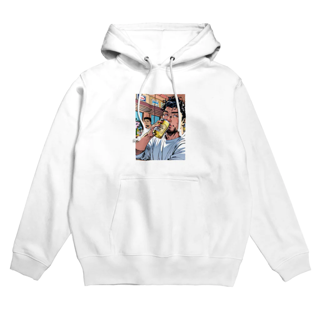 シロクロチャンネル　クロのアメリカン Hoodie