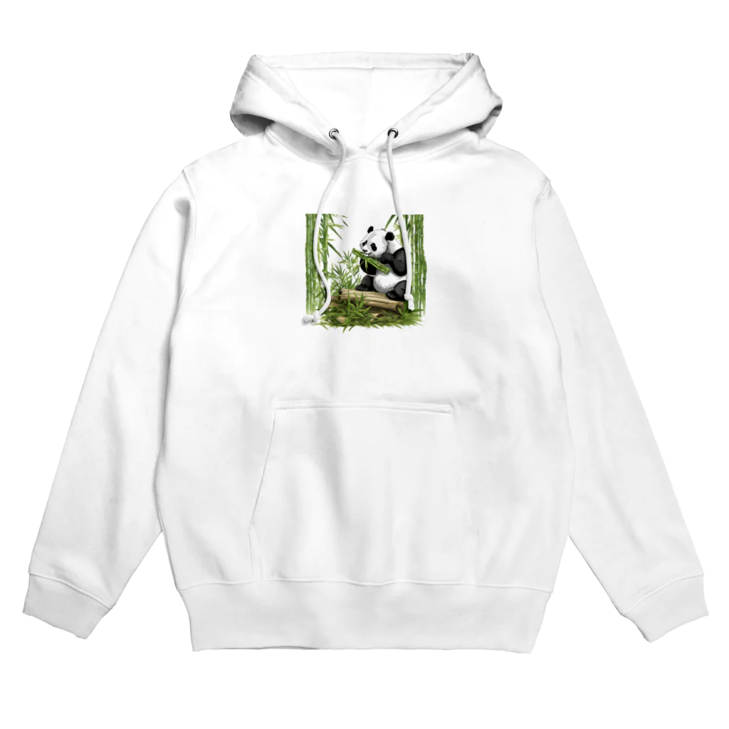 メガネボウズの笹パンダ Hoodie