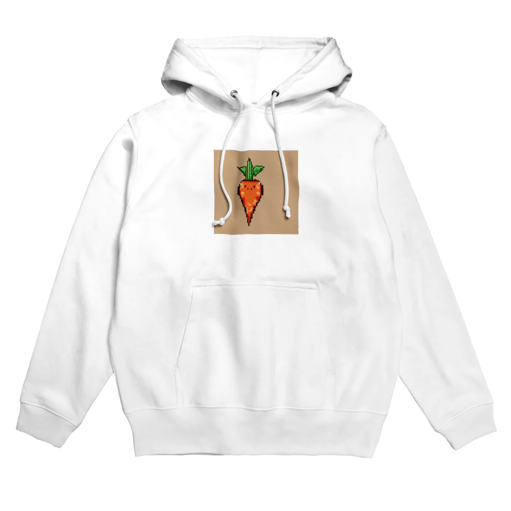 たてっぴのショップのピクセルにんじん Hoodie