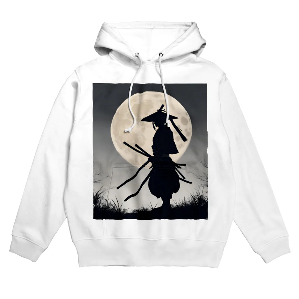 JAPANSTANDのSAMURAI～静～ Hoodie