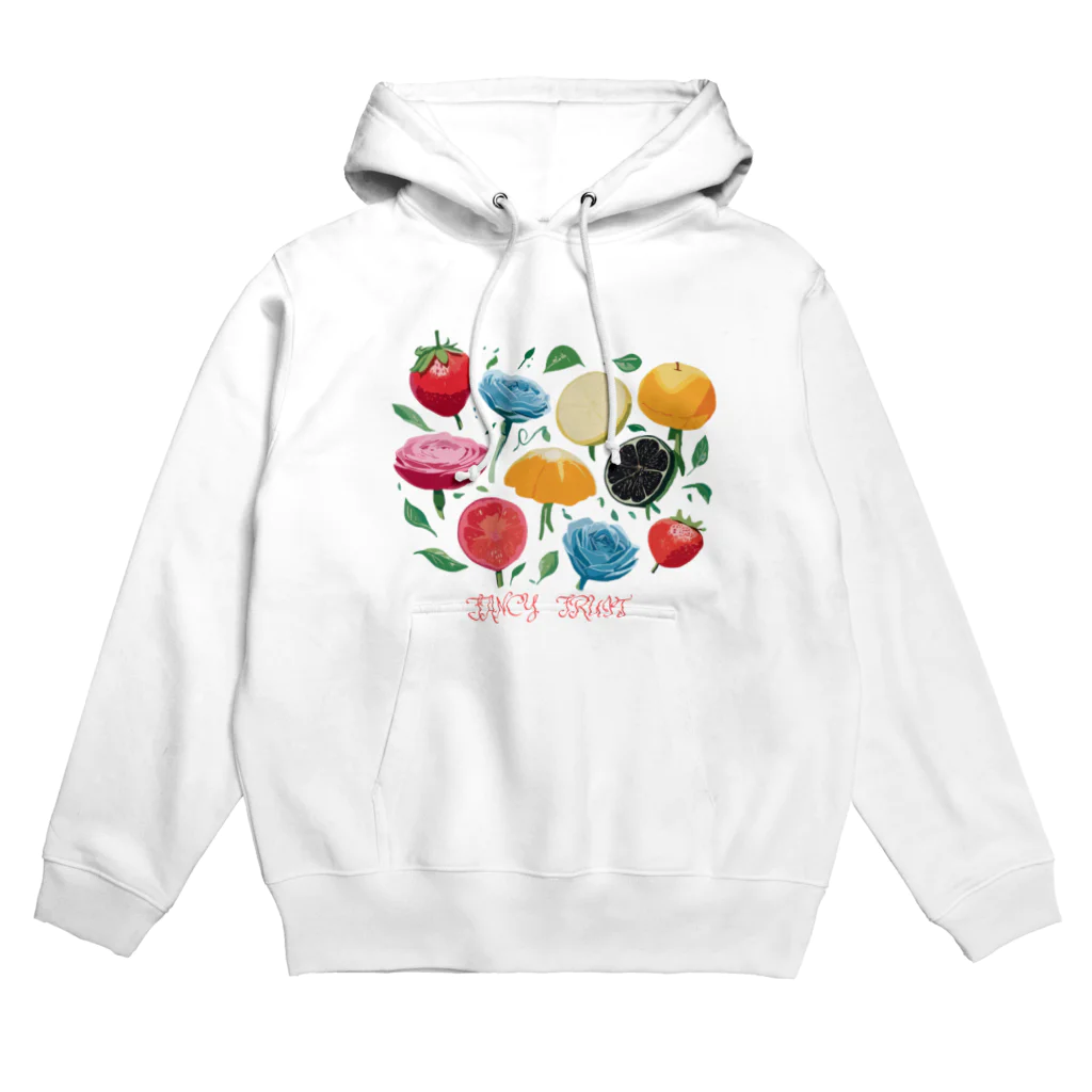 ファンシーTシャツ屋のファンシーフルーツフラワー Hoodie