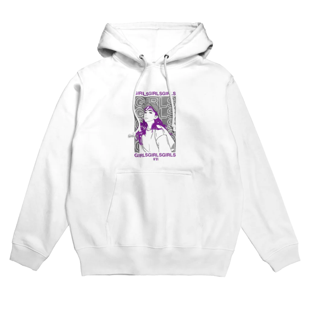 girlsgirlsgirlsのGirls Girls Girls N°01 type-B Hoodie