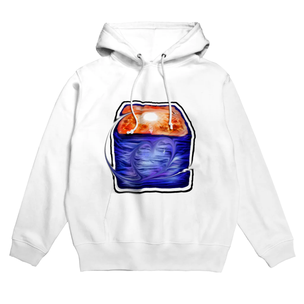 星乃荊サクの夕空と夜空のパンデグラタン Hoodie