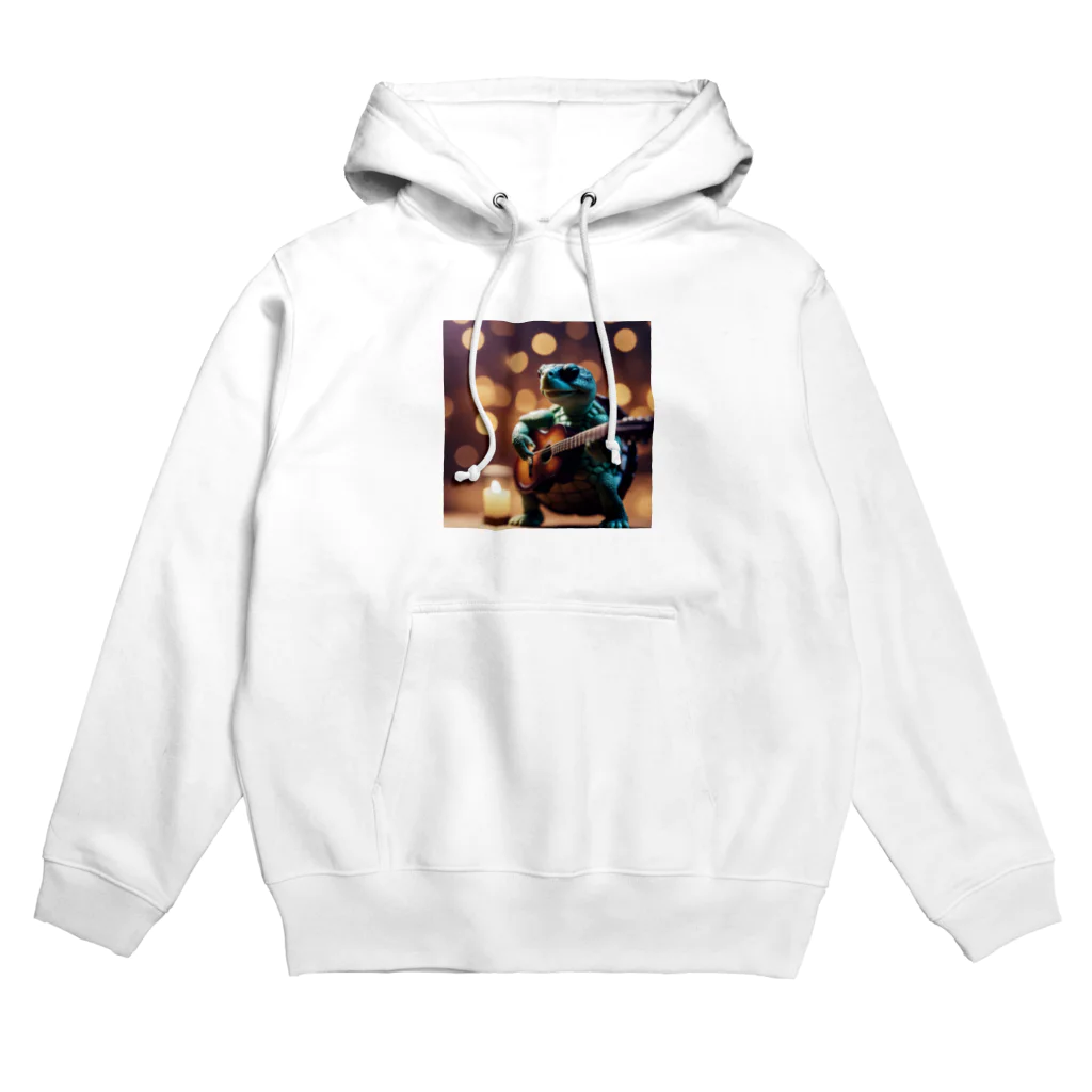 Mako Goodsのギター好きな亀たん Hoodie