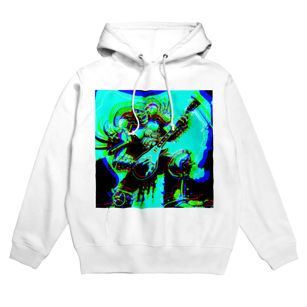 moon_takuanのMonster Gyuki and Rock3 Hoodie