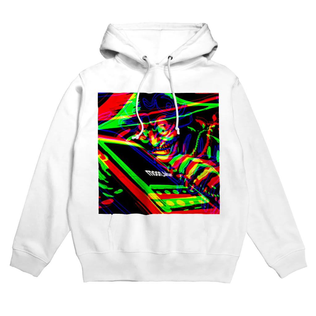 moon_takuanの忍び寄る妖怪時間泥棒 「Creeping monster time thief」 Hoodie