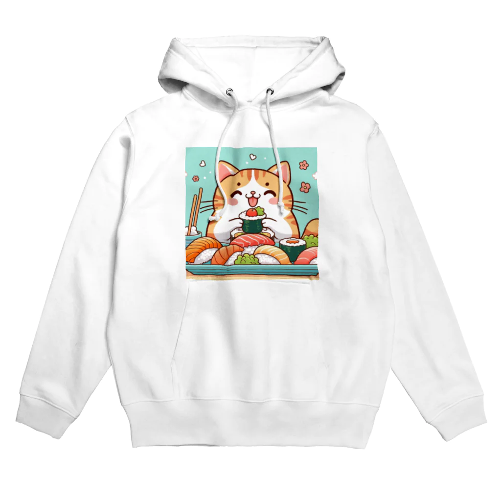 zuuu-の☆す☆し☆ね☆こ☆ Hoodie