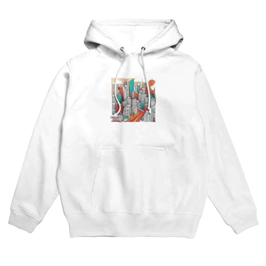 ANTARESのアーバンアート Hoodie