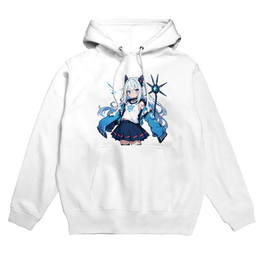 kawaii女の子専門ショップの未来戦士の女の子 Hoodie