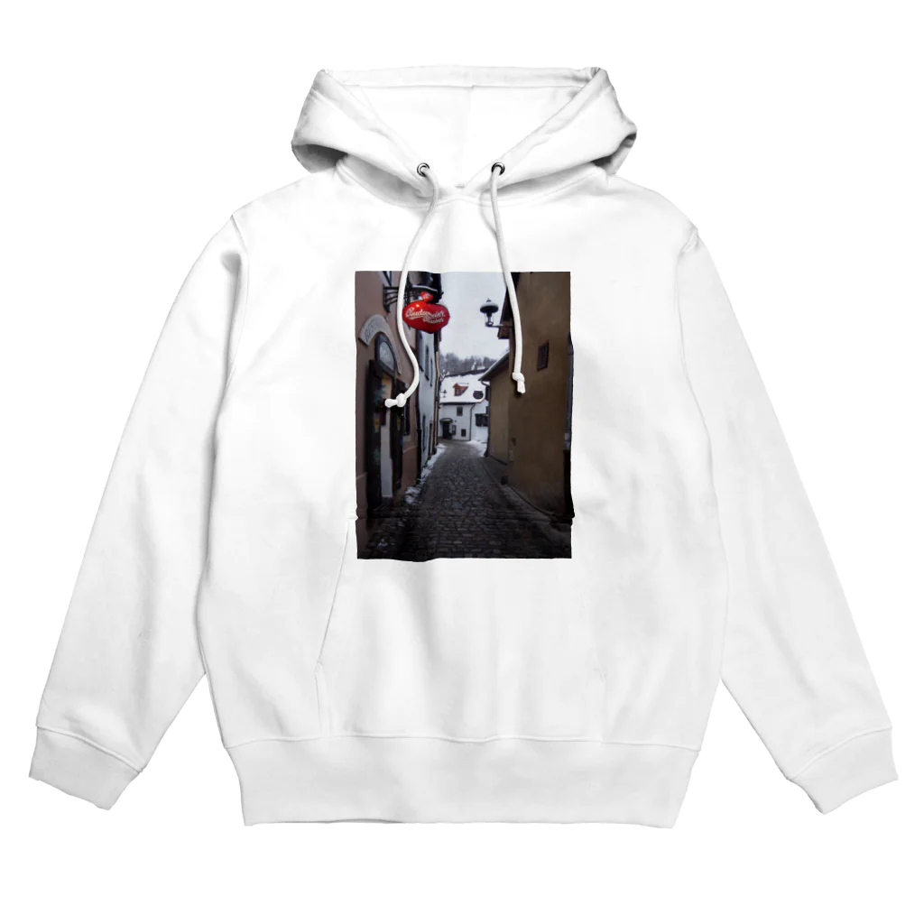 こけしのクルムロフの冬 Hoodie