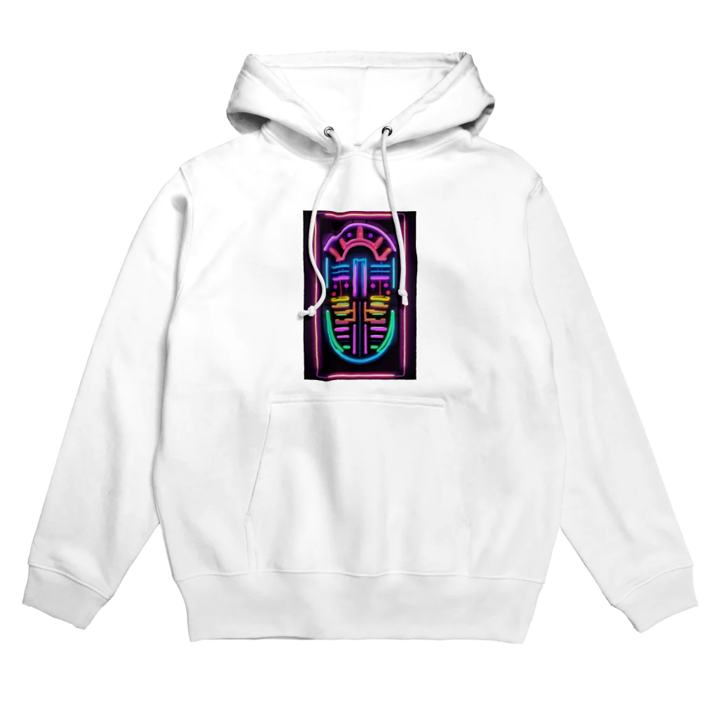 Association Against Mirroring SelfiesのAbstract_Neonsign02 Hoodie