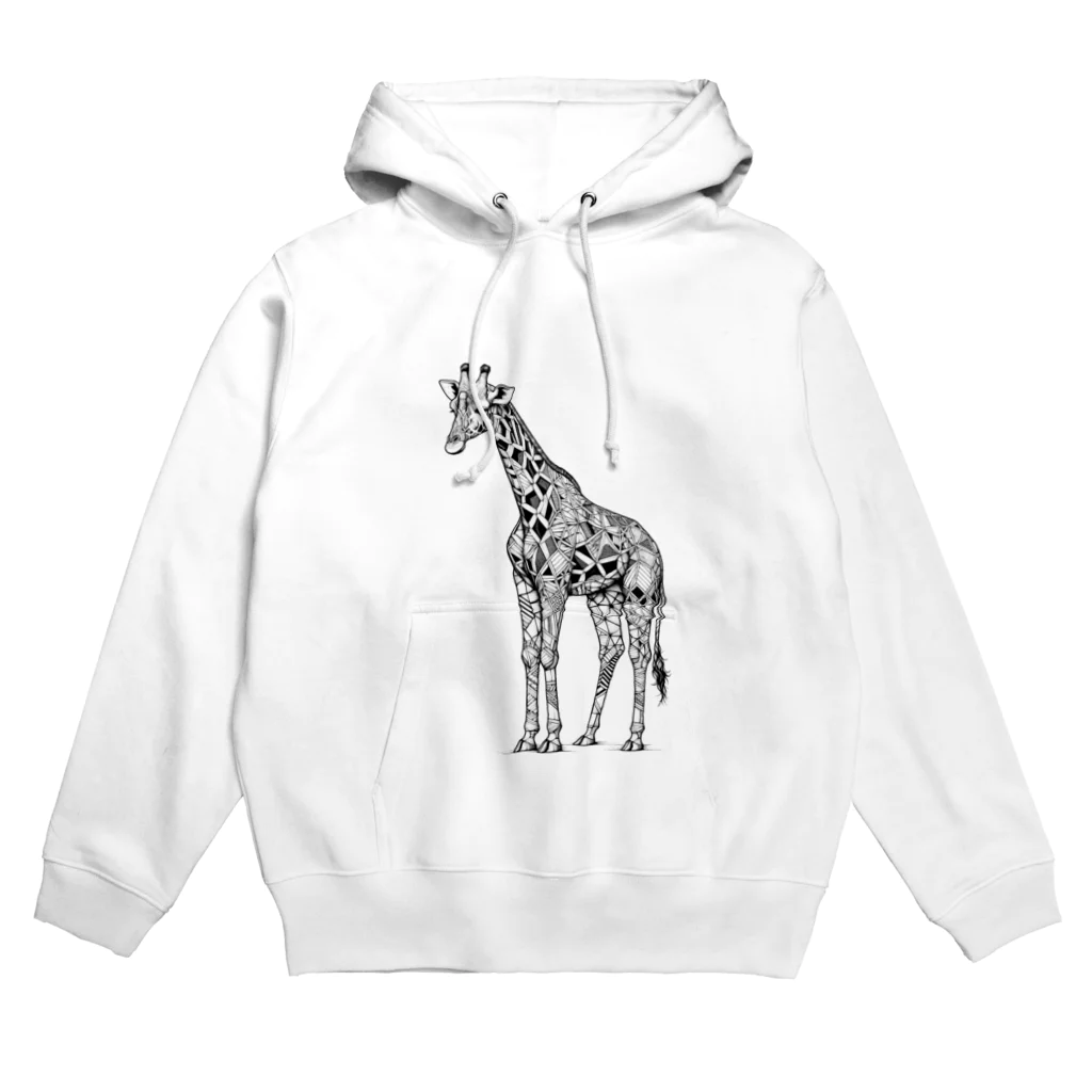 イケイケアニマルsのジオジラフ Hoodie