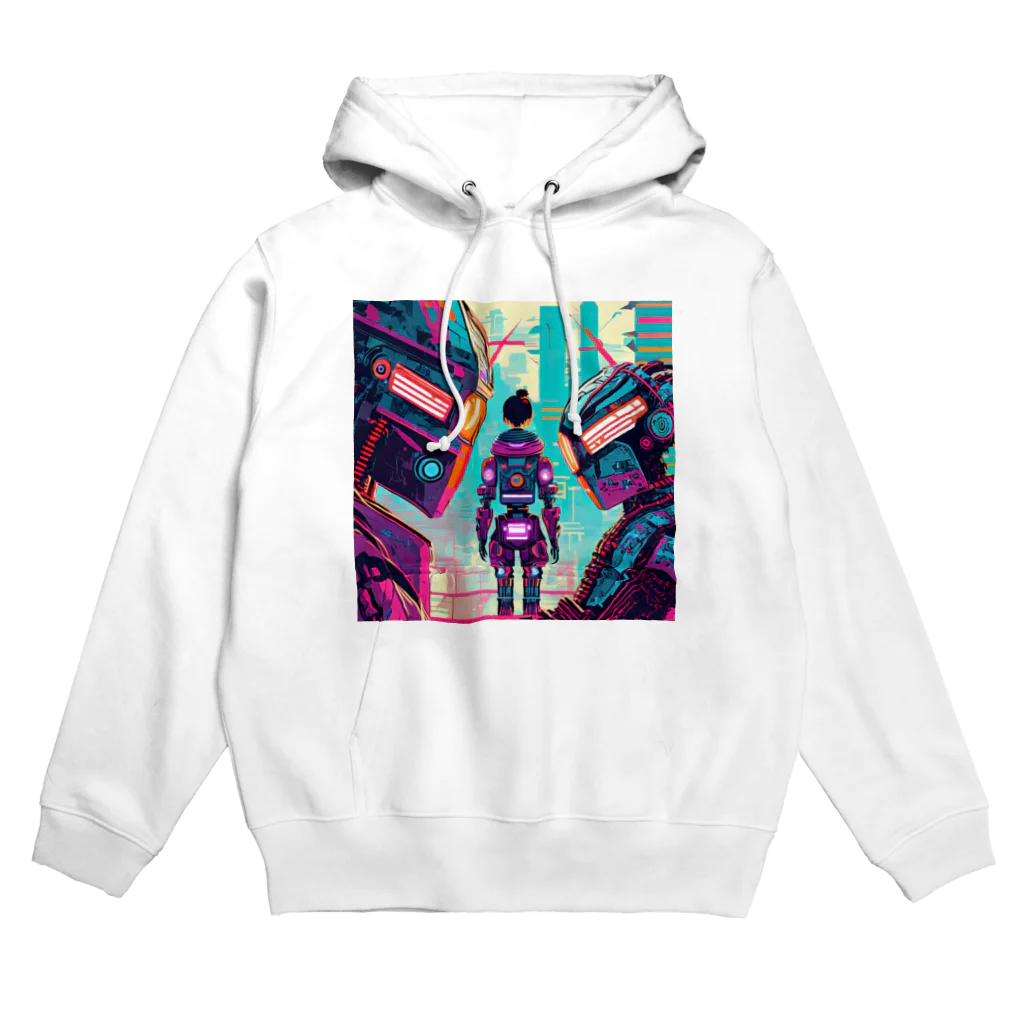 kokoleca_designのTOKYO BOT: 都市探索 Hoodie