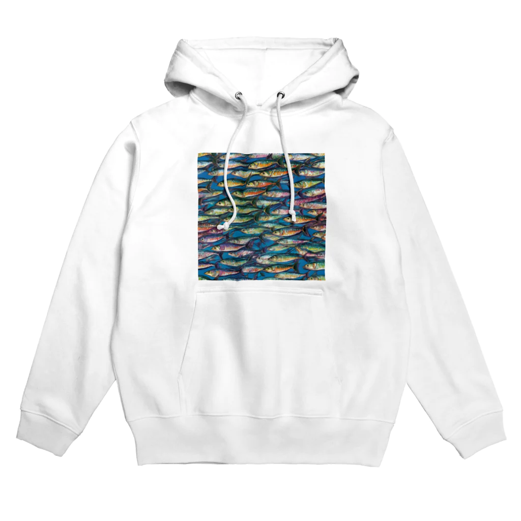 たまねぎの泳ぐ鯖の大群が一斉に姿を現しています。 Hoodie