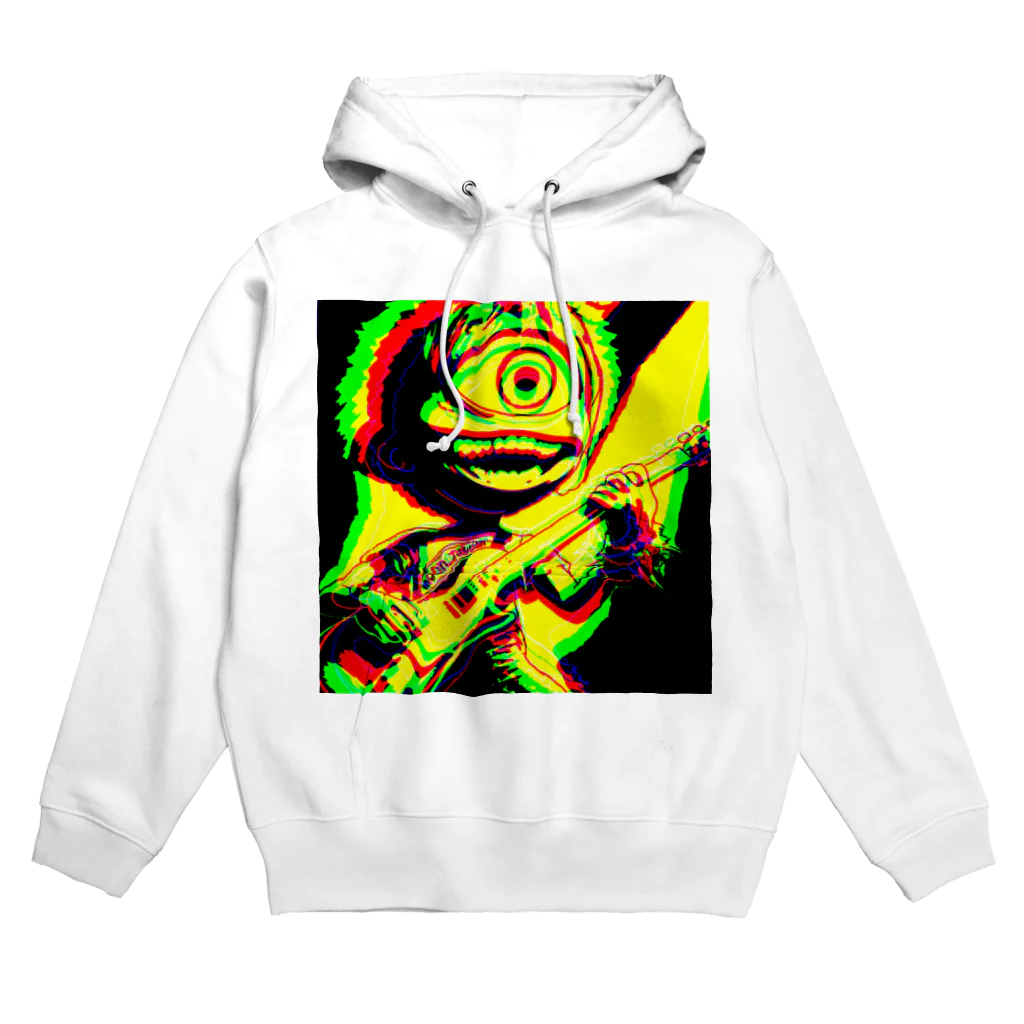 moon_takuanのYokai Hitotsumekozo and Rock Hoodie