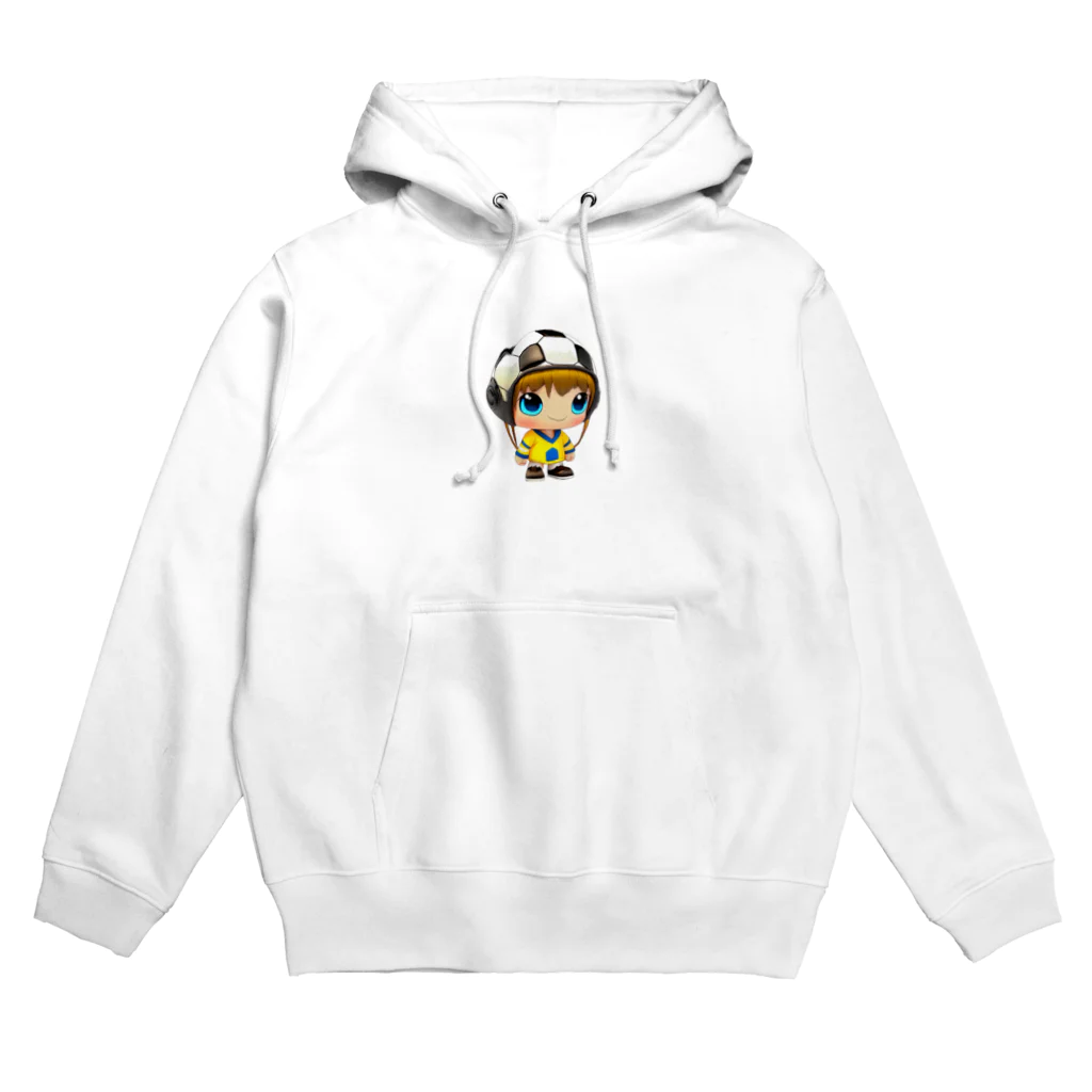 ぱんだまんのサッカー大好き！ Hoodie