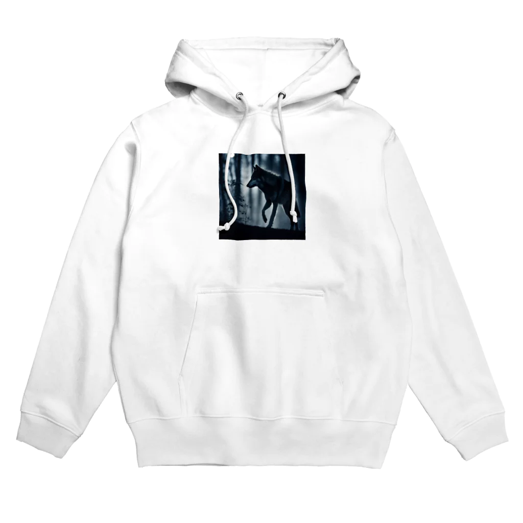 狼ショップの疾走の狼魂 Hoodie