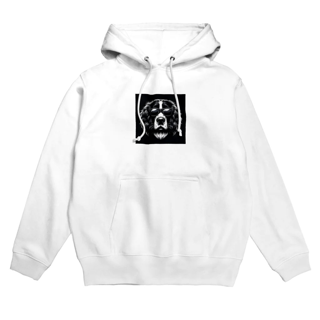 animalmahiaのイカつめなイングリッシュ・スプリンガー・スパニエル Hoodie