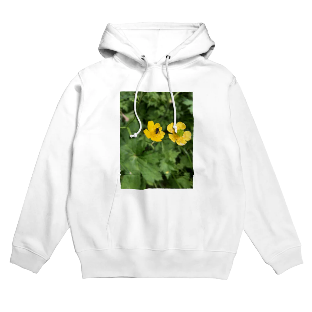 kujiradonirukadonのなんかの花とハチ Hoodie