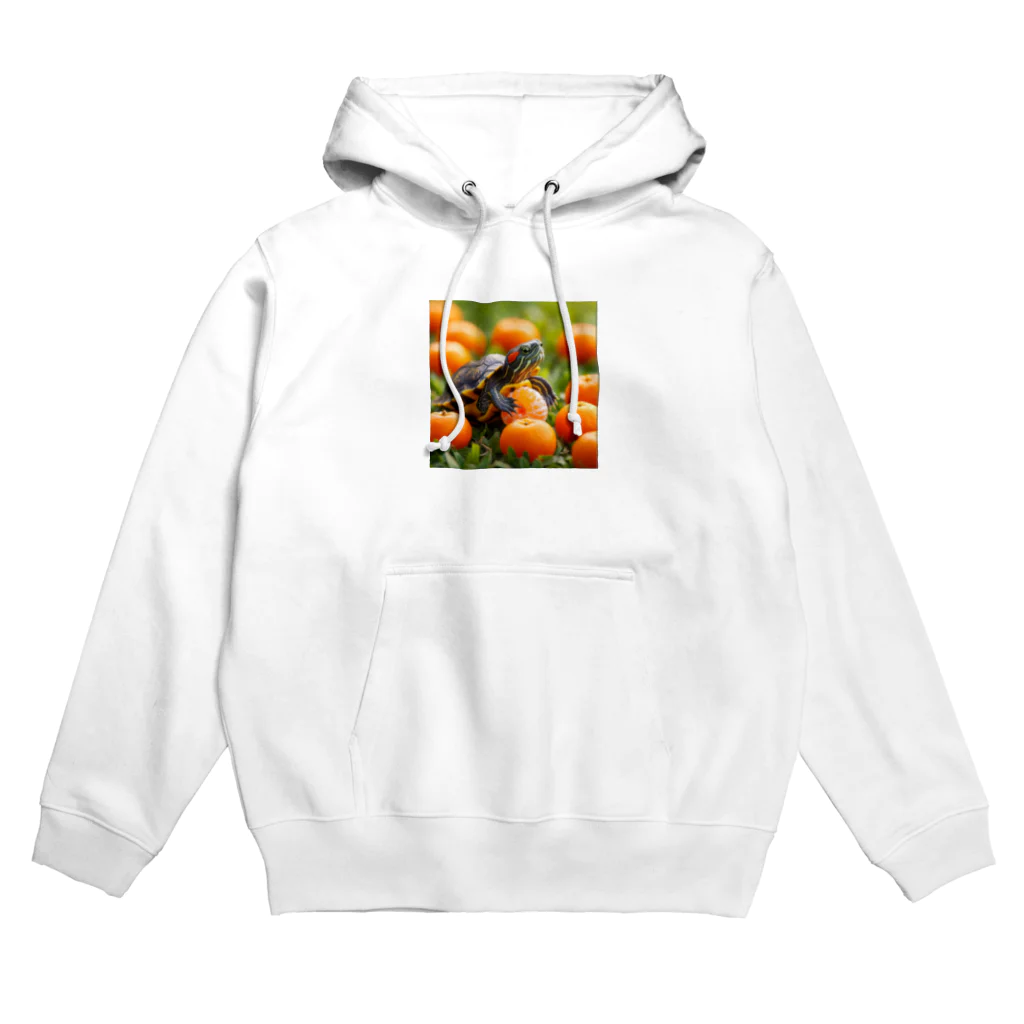 saijo79のオレンジミドリガメ Hoodie